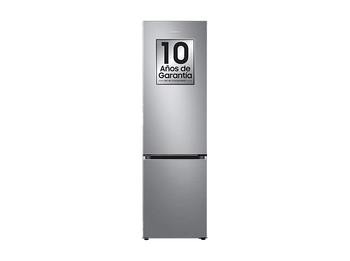Frigorífico combi - Samsung RB38C705CS9/EF, All Around Cooling, 203 cm, 390 l, Wifi, Inox