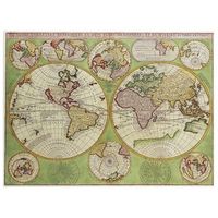 legendarte - cuadro lienzo impresion digital - mapa antiguo no 44 - decoracion pared cm 80x100