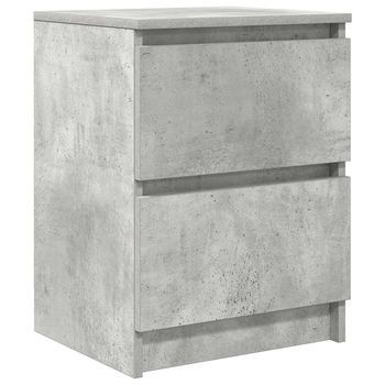 Mueble Tv | Mueble De Salón | Mesa De Tv De Madera De Ingeniería Gris Hormigón 40x35x54 Cm