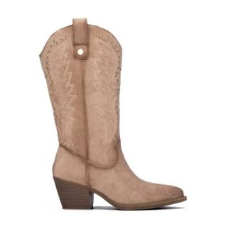 Xti para mujer. 14610202-BEIGE Botas 146102 beige (41), 5 a 8cm, Cremallera, Casual