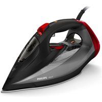 philips azur gc456786 steam iron - black  red black