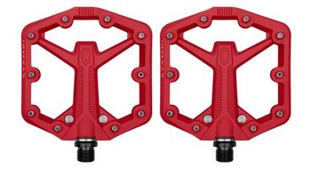 Crankbrothers stamp 1 gen 2   pedales planos pequenos rojo