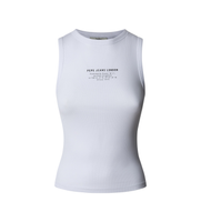 pepe jeans para mujer pl506032 camiseta viv blanco xs casual algodon sin mangas  tirantes