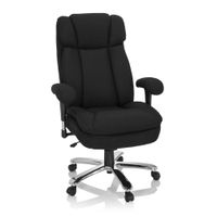 silla giratoria xxl tela negro