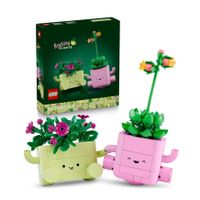 lego botanicals plantas bailarinas - set con 2 flores artificiales y macetas  9 anos lego 11506