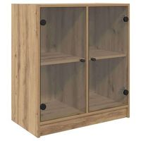 armario auxiliar roble artisan 68 x 37 x 755 cm vidaxl