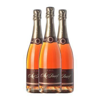 Oriol Rossell Rosat Brut Cava Reserva 75 Cl 11.5% Vol. (pack De 3 Unidades)