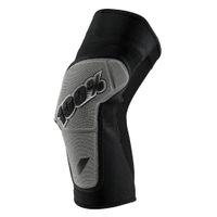 100 ridecamp race knee guards - blackgrey medium