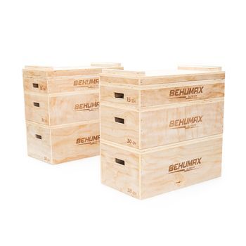 Behumax - Pack 6 Cajones Jerk Halterofilia