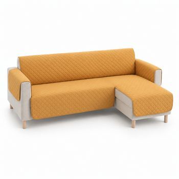 Funda Chaise Longue Acolchado Mallorca Mostaza, 280cm
