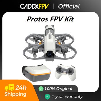 Kit CADDX Protos FPV, Dron de Carreras sin Escobillas, Quadcopter Profesional, Mini Dron con Cámara para Interiores y Exteriores C0
