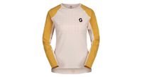 camiseta de manga larga para mujer scott trail  p  strong  vertic  strong   p pro beige rosa