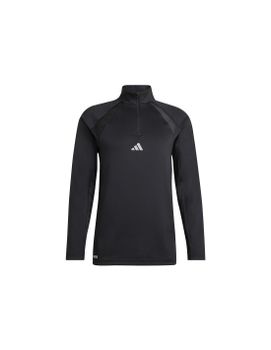 Sudadera de Fitness adidas Tech App 1/4 Z Negro