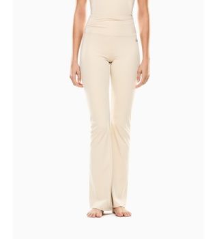 EA7 para mujer. 7W000924_AF21585 Pantalón Vigor7 beige (L), Casual, Deportivo, Poliamida