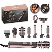 cepillo de aire moldeador con 10 cabezales ceramiccare 10in1 airbrush gyro 1100w funcion rotativa tecnologia ionica cecotec