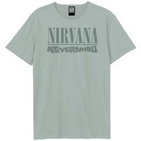 amplified clothing camiseta nevermind para mujer