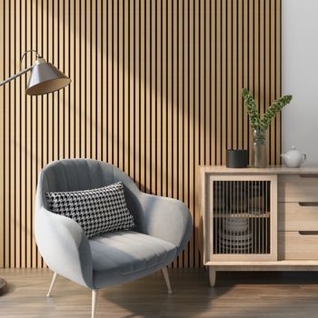 Set De 8x Paneles De Pared Vang Acústico Mdf 120x60x2cm (5,76 M²) - Roble Oscuro [neu.holz]