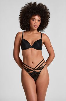 Hunkemöller Tanga Janine Negro