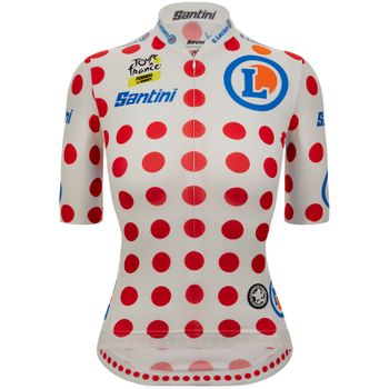 Santini Tour de France Femme avec Zwift KOM Jersey - S