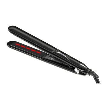 Agv Plancha De Pelo Profesional Crystal Infrared, Placas 25mm, Infrarrojos, 60w, Negro