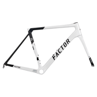 factor o2 carbon juego de cuadro y horquilla blanco perla talla 52