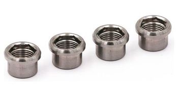 Tuercas rennen plato titanio xl gris  x4