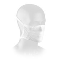 mascarilla higienica reutilizable muvu imbros - edad 8-12 negro