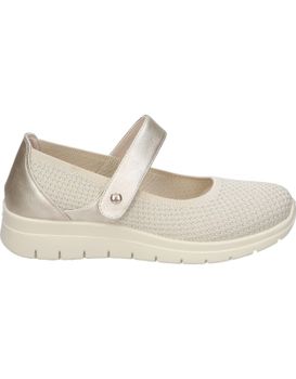 Zapatos Con Cuña Para Mujer Amarpies Amd28398 Color Platino 41