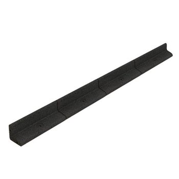 Bordura flexible para jardín MonsterShop 26,4 m con mazo negra