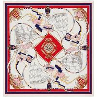 i am bufanda foulard fantasia floreale foulard para mujer