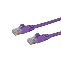 1m purple snagless cat6 patch cable