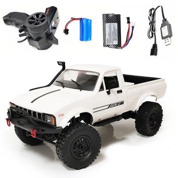 WPL C24 1/16 2.4G 4WD Crawler RTR Camión Coche RC Control Proporcional Completo Dos Baterías
