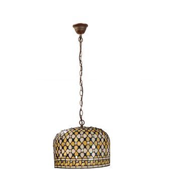 Colgante De Techo Tiffany Mediano  Cadena D. 30cm  Queen