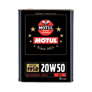 Aceite motor 4T Motul 20W-50 Classic 2lt