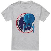 star trek camiseta enterprise para hombre
