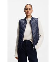 boss para mujer 50542453 chaleco palattini marino 46 casual poliester