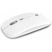 subblim dual flat raton optico inalambrico 1600dpi blanco
