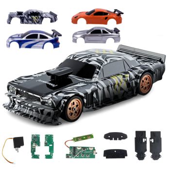 JIABAILE 4301/02/03/04 1/43 Drift Coche de RC Piezas Carrocería/chasis/placa de circuito receptor/servomotor de direcció
