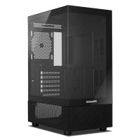 nox hummer vision midi tower cristal templado usb 30 negra
