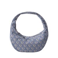 calvin klein jeans bolso de hombro ovalado denim lv04f3206g-zyx