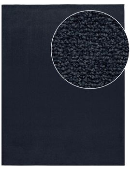 Alfombra Portivo azul marino 60x100 cm