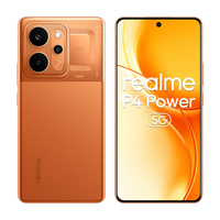 realme p4 power 5g smartphone bateria de 10001mah carga de 80w pantalla curva de 68 y 144hz chipset dimensity 7400 ultra camara sony de 50mp  sin cargador incluido