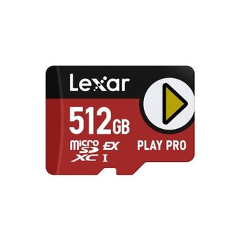 Tarjeta microSD Lexar PLAY PRO Express 7.1 512 GB 900MB/s 600MB/s