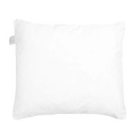 almohada de poliester blanco 80 x 80 cm perfil alto microfibra relleno suave errigal