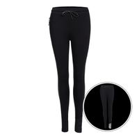 neo warm light mallas para correr mujeres-negro
