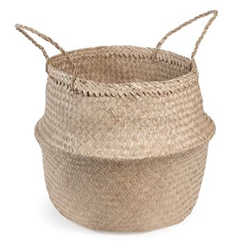 Cesta tailandesa de fibra vegetal Al.47 cm