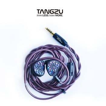 TANGZU Wu Zetian Legend Edition HIFI auriculares con cable doble avión 14,2mm/6,2mm 0,78mm cable desmontable