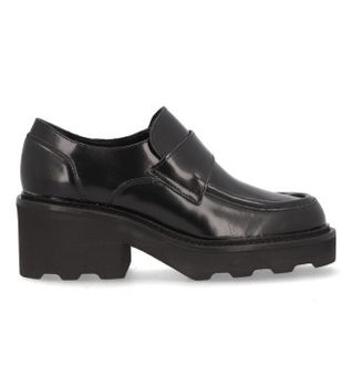 Alpe para mujer. 532966 Zapatos de piel Lara Floppy negro (40), 3 a 5cm, Ninguno, Casual