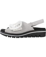 de piesanto sandalias mujer modelo 240790p color gris perla