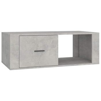 Mesa De Café - Mesa De Centro Madera Contrachapada Gris Hormigón 100x50,5x35cm